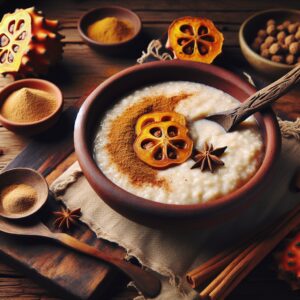 Nationalgericht Simbabwe: #Spiced Baobab Porridge# (Rezept)
