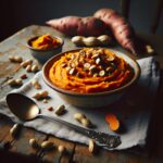 Nationalgericht Simbabwe: #Sweet Potato and Peanut Mash# (Rezept)