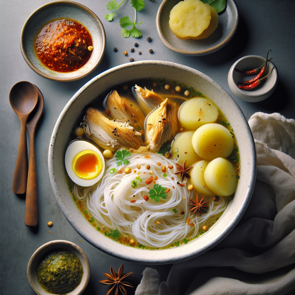 Nationalgericht Singapur: Bee Hoon Soto (Rezept)