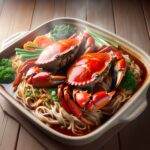 Nationalgericht Singapur: #Crab Bee Hoon# (Rezept)
