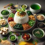 Nationalgericht Singapur: #Hakka Thunder Tea Rice# (Rezept)