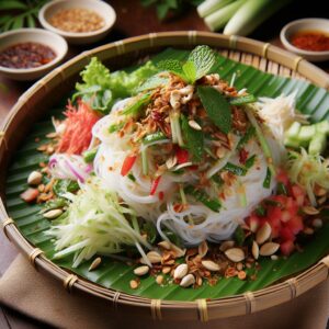 Nationalgericht Singapur: #Kerabu Bee Hoon# (Rezept)