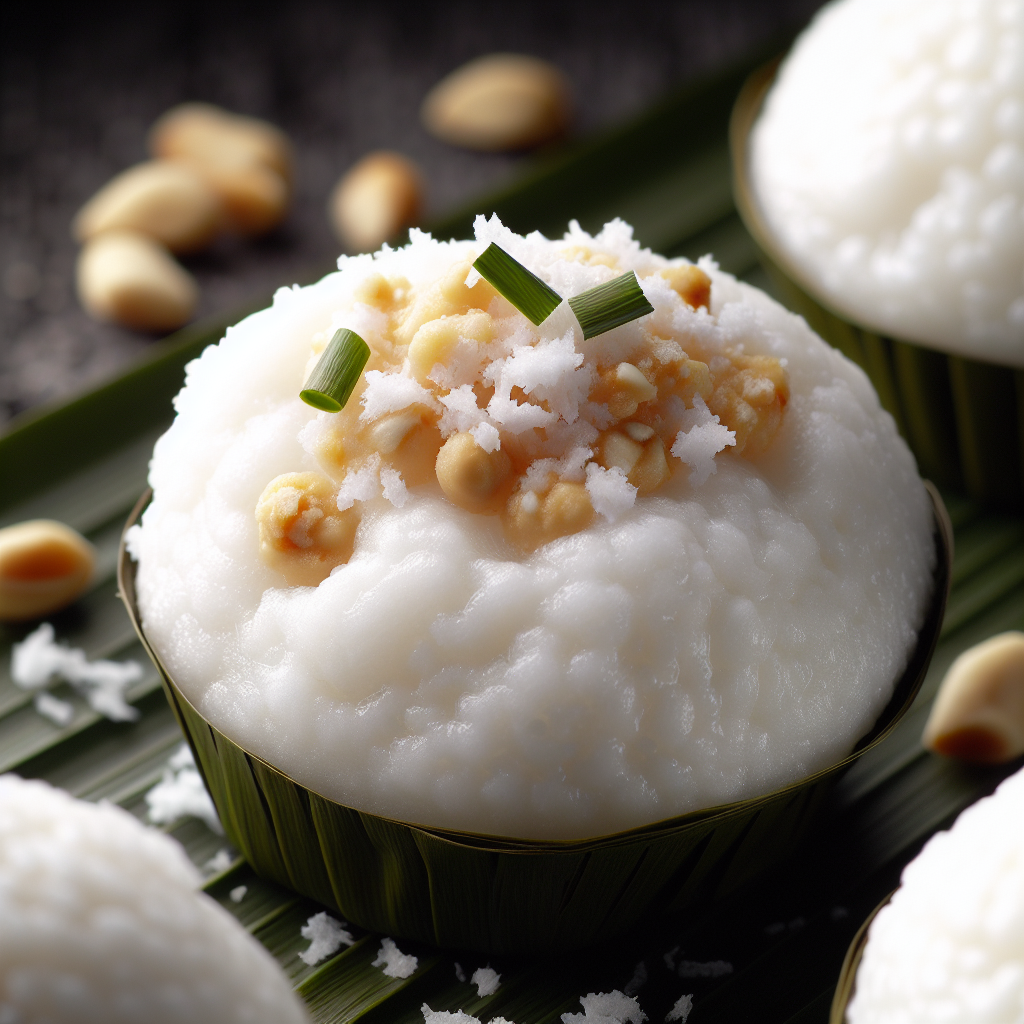 Nationalgericht Singapur: Kueh Tutu (Rezept)