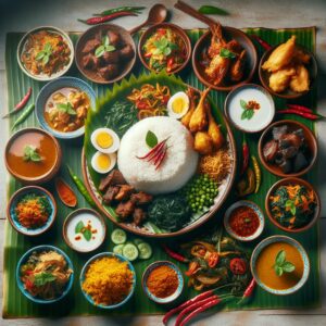 Nationalgericht Singapur: #Nasi Padang# (Rezept)