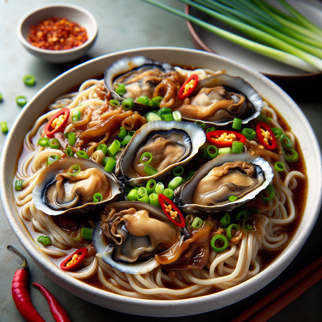 Nationalgericht Singapur: Oyster Hor Fun (Rezept)