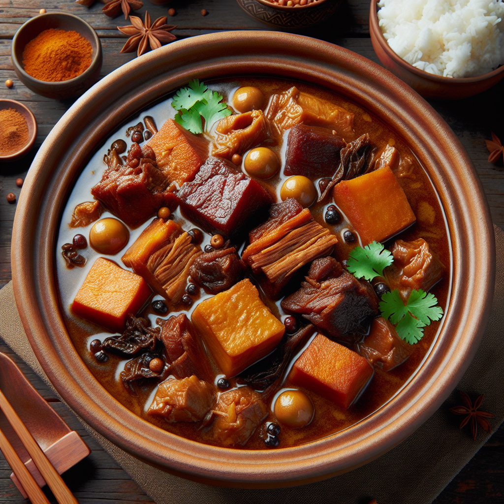 Nationalgericht Singapur: Peranakan Babi Pongteh (Rezept)