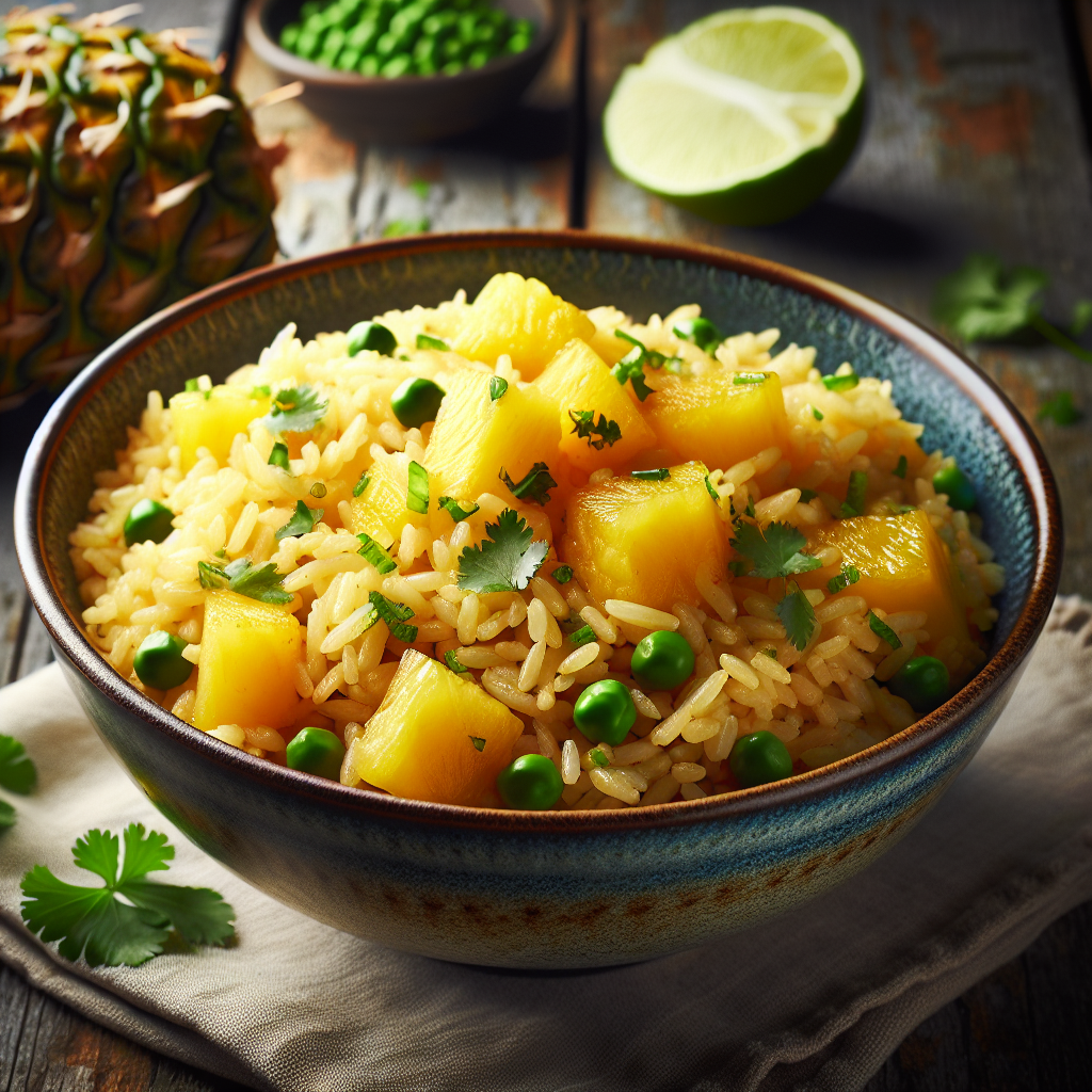 Nationalgericht Singapur: Pineapple Rice (Rezept)