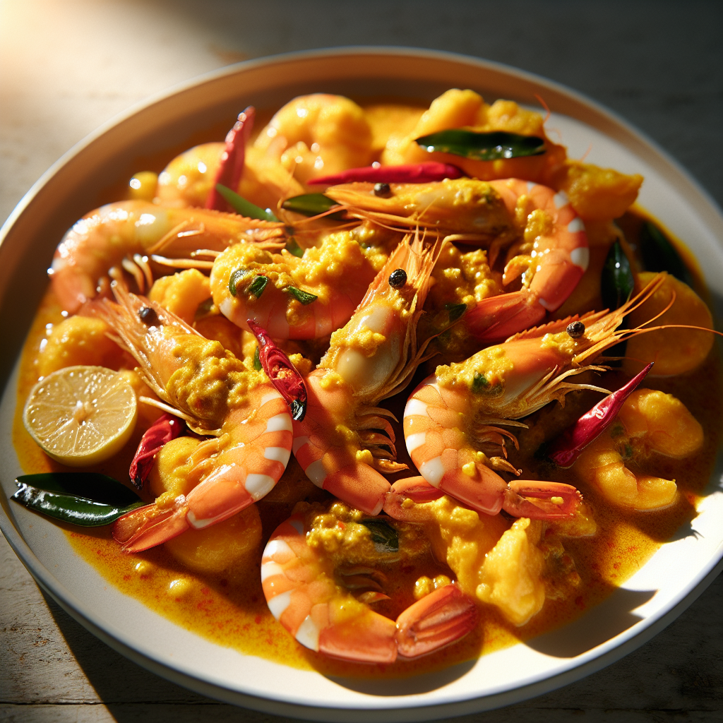 Nationalgericht Singapur: Salted Egg Prawns (Rezept)