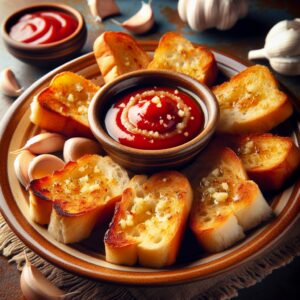 Nationalgericht Slowakei: #Cesnakové Hrianky# (Rezept)