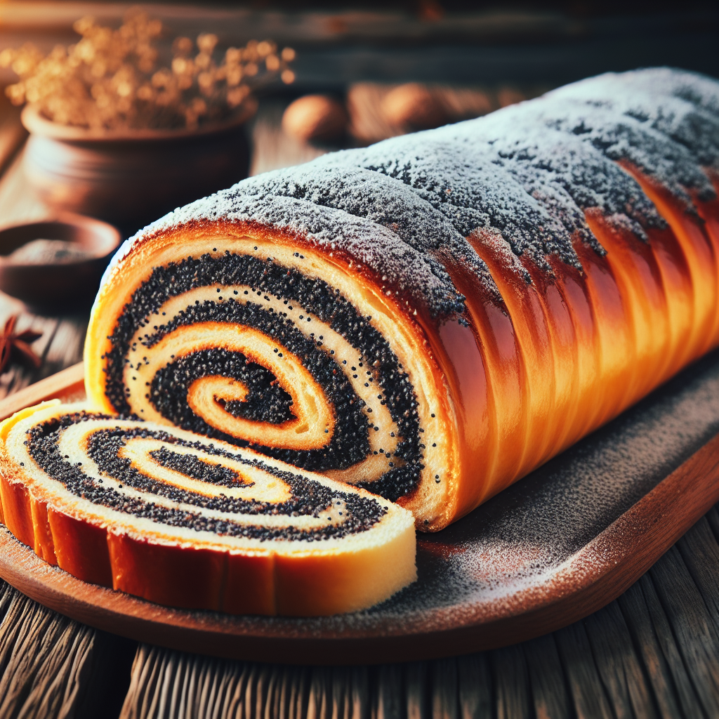 Nationalgericht Slowakei: Domáci Makový Závin (Rezept)