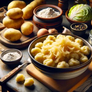 Nationalgericht Slowakei: #Halušky s Kyslou Kapustou# (Rezept)