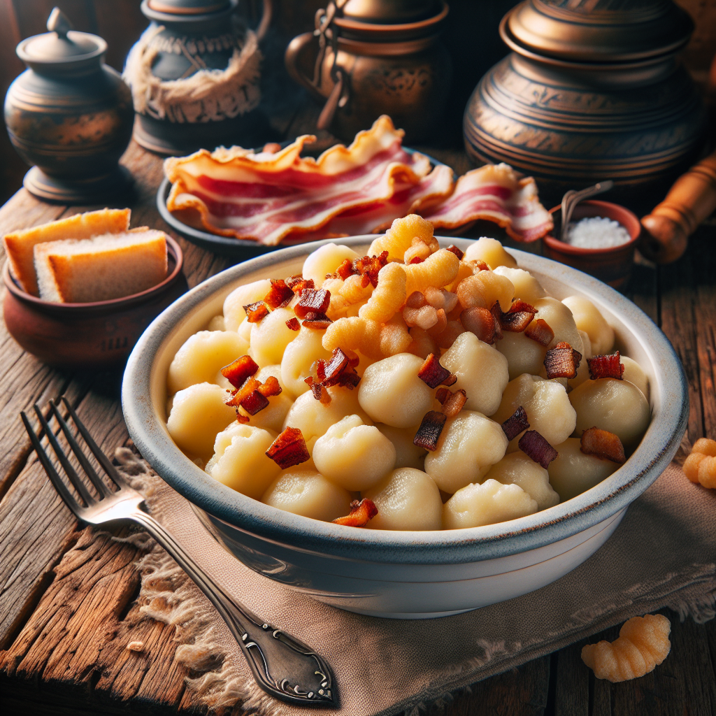 Nationalgericht Slowakei: Halušky s Tvarohom a Škvarkami (Rezept)