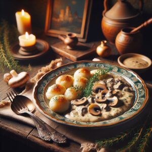 Nationalgericht Slowakei: #Hubová Omáčka# (Rezept)