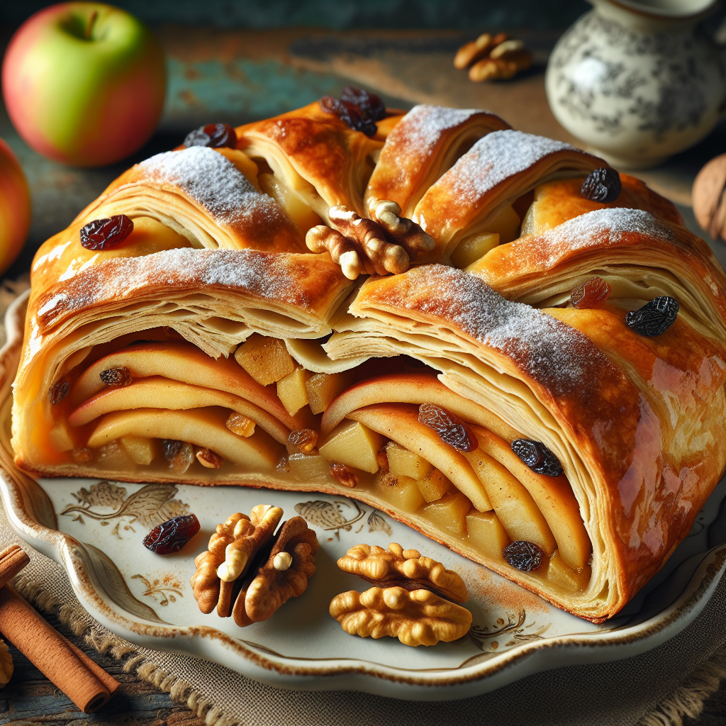 Nationalgericht Slowakei: Jablkový Závin (Rezept)