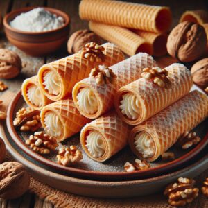 Nationalgericht Slowakei: #Orechové Trubičky# (Rezept)