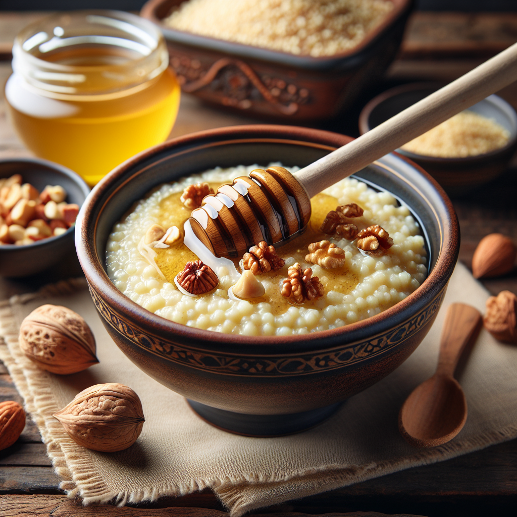 Nationalgericht Slowakei: Pšenová Kaša s Medom a Orechmi (Rezept)