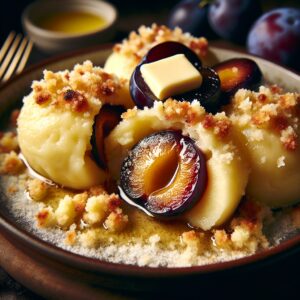Nationalgericht Slowakei: #Slivkové Gule s Maslom a Strúhankou# (Rezept)