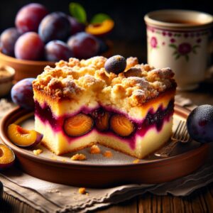 Nationalgericht Slowakei: #Slivkový Koláč s Posýpkou# (Rezept)