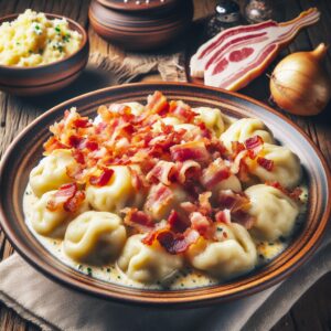 Nationalgericht Slowakei: #Syrové Halušky# (Rezept)