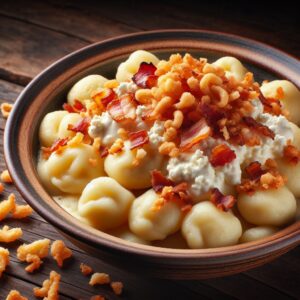 Nationalgericht Slowakei: #Syrové Halušky# (Rezept)