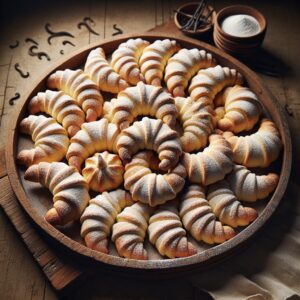 Nationalgericht Slowakei: #Vanilkové Rožky# (Rezept)