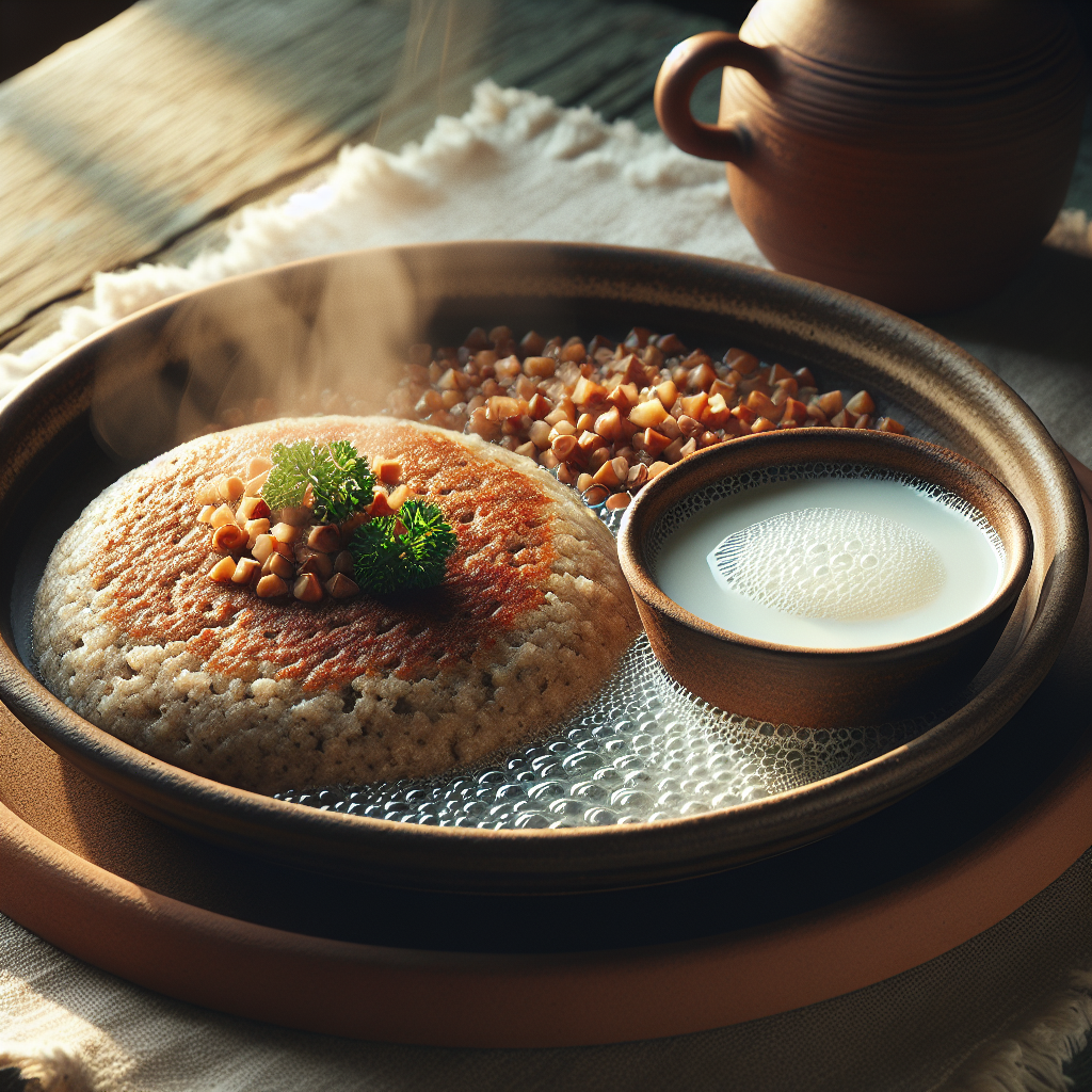 Nationalgericht Slowenien: Žganci s Kislim Mlekom (Rezept)