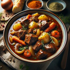 Nationalgericht Slowenien: #Goveji Golaž# (Rezept)
