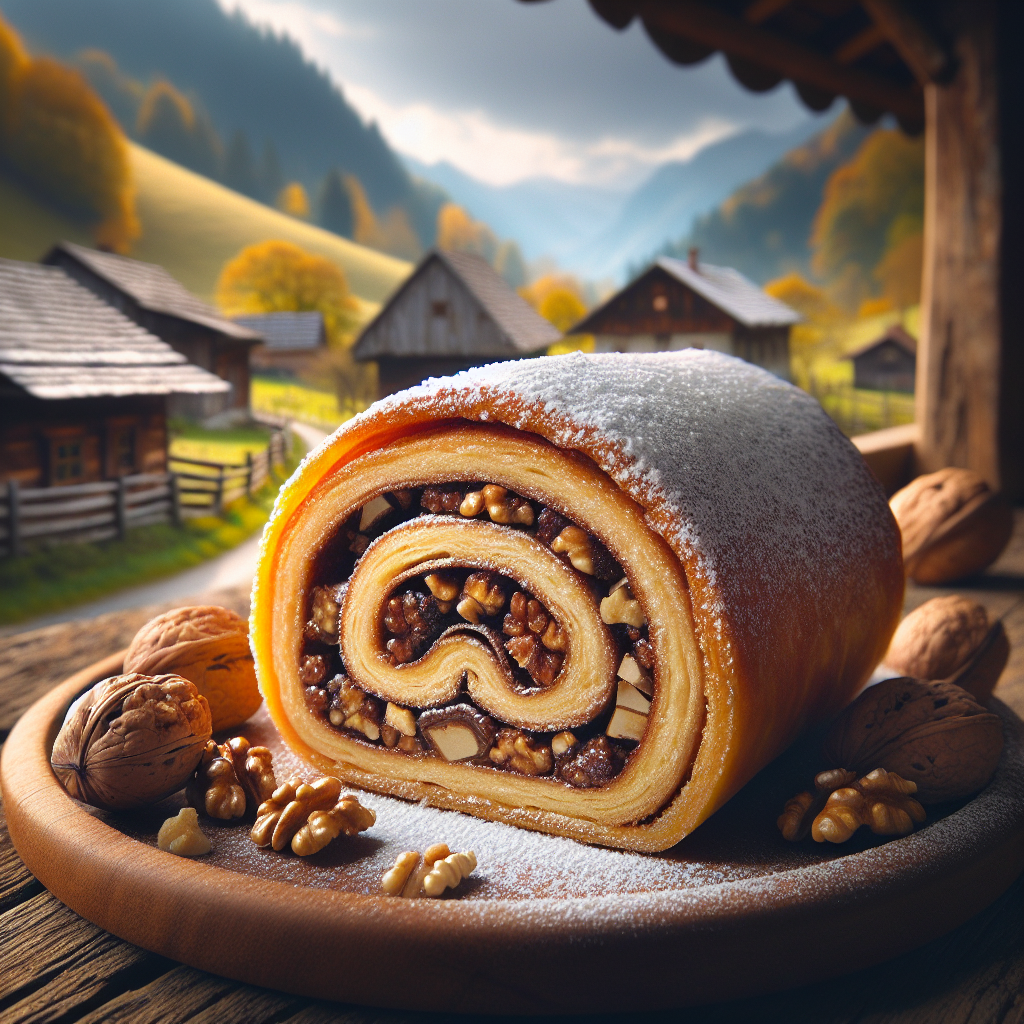 Nationalgericht Slowenien: Orehova Potica (Rezept)