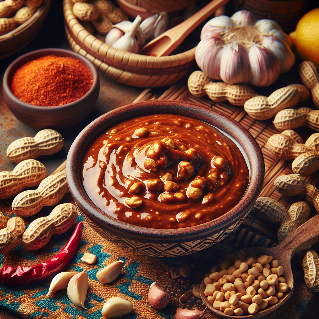 Nationalgericht Somalia: Somali Peanut Sauce (Rezept)