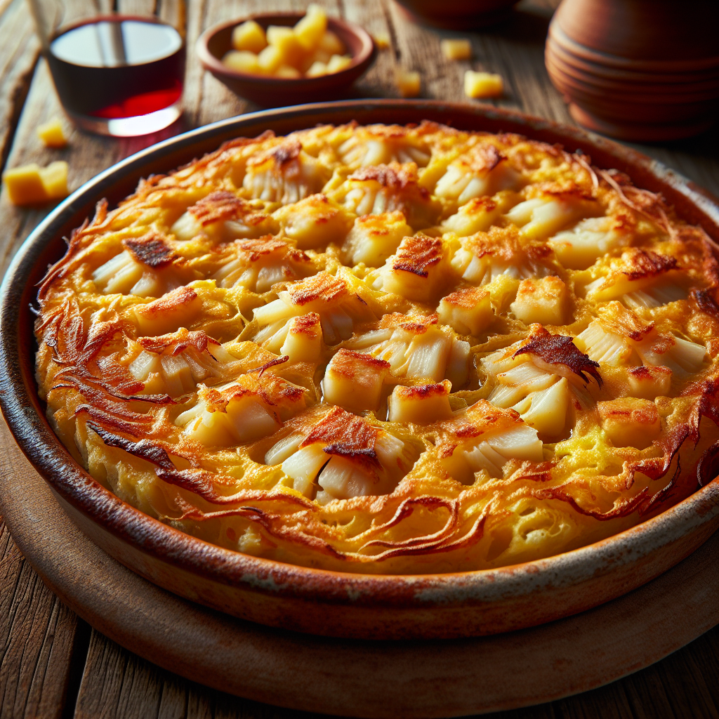 Nationalgericht Spanien: Tortilla de Bacalao (Rezept)