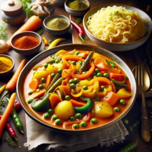 Nationalgericht Sri Lanka: #Kekiri Curry# (Rezept)