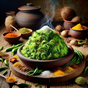 Nationalgericht Sri Lanka: #Manioc Mallum# (Rezept)