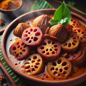 Nationalgericht Sri Lanka: #Nelum Ala Curry# (Rezept)