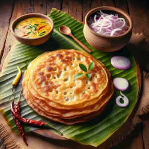 Nationalgericht Sri Lanka: #Pol Roti# (Rezept)