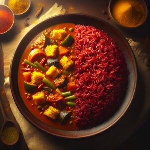 Nationalgericht Sri Lanka: #Red Rice and Curry# (Rezept)