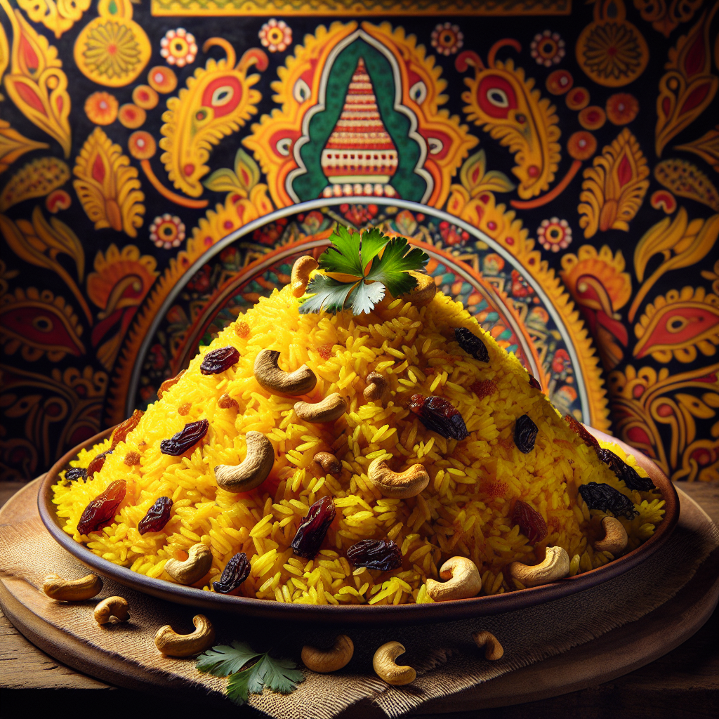 Nationalgericht Sri Lanka: Sri Lankan Yellow Rice (Rezept)