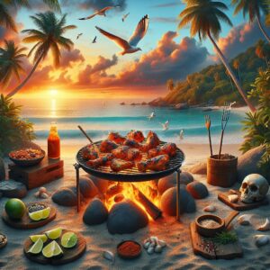 Nationalgericht St. Kitts und Nevis: #Island Spiced Chicken# (Rezept)