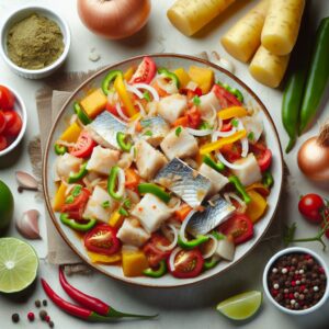 Nationalgericht St. Kitts und Nevis: #Saltfish Buljol# (Rezept)