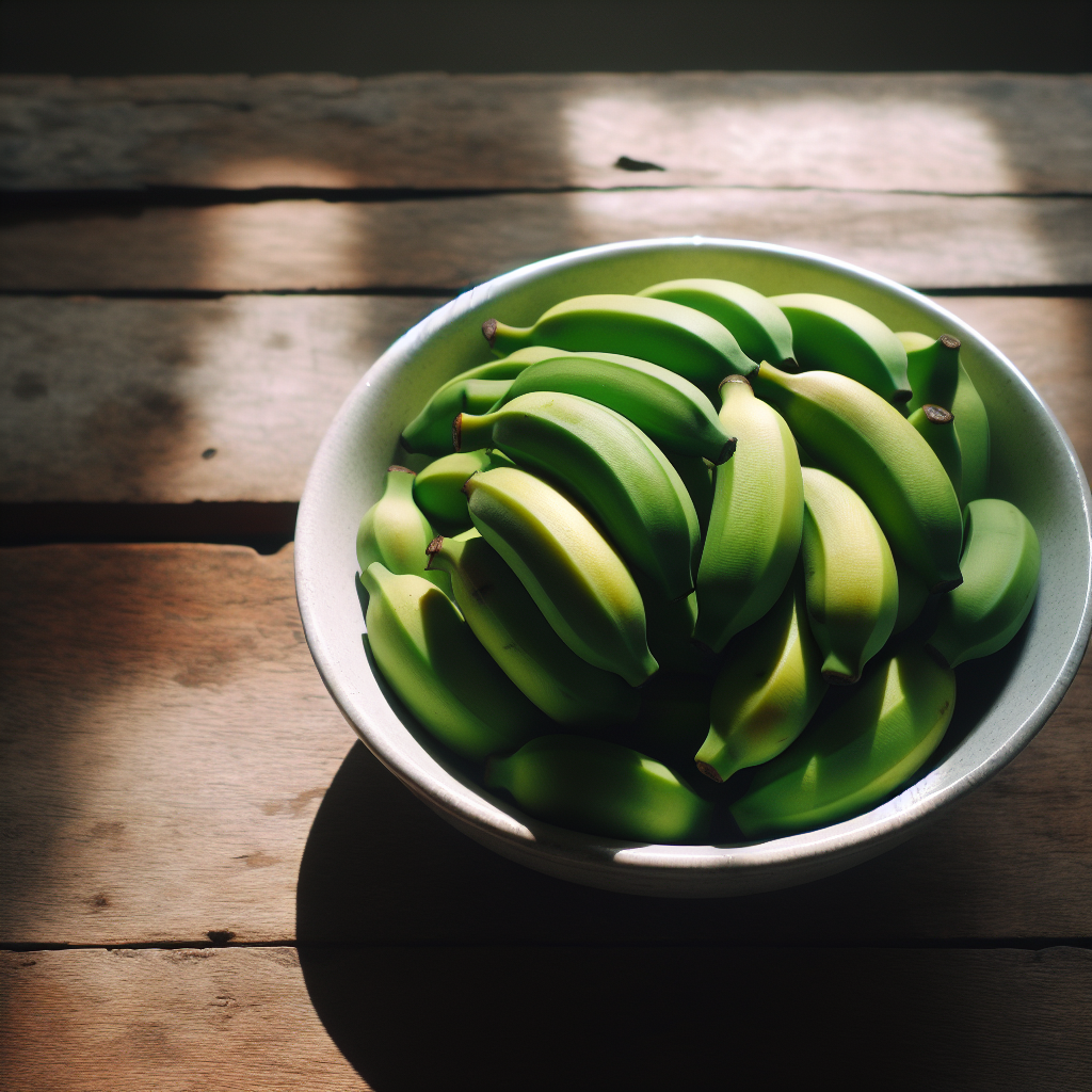 Nationalgericht St. Lucia: Boiled Green Bananas (Rezept)