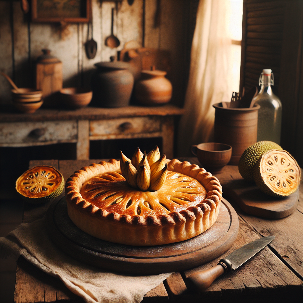 Nationalgericht St. Lucia: Breadfruit Pie (Rezept)