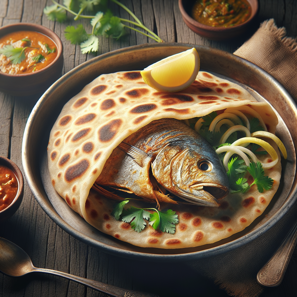Nationalgericht St. Lucia: Fish Roti (Rezept)