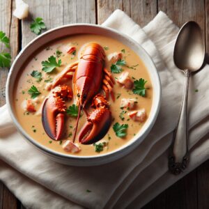 Nationalgericht St. Lucia: #Lobster Bisque# (Rezept)