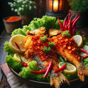 Nationalgericht St. Lucia: #Spicy Fried Fish# (Rezept)