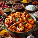 Nationalgericht St. Lucia: #West Indian Curry Shrimp# (Rezept)