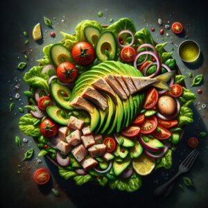 Nationalgericht St. Vincent und die Grenadinen: #Avocado and Saltfish Salad# (Rezept)