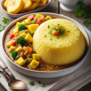 Nationalgericht St. Vincent und die Grenadinen: #Breadfruit Cou-Cou# (Rezept)
