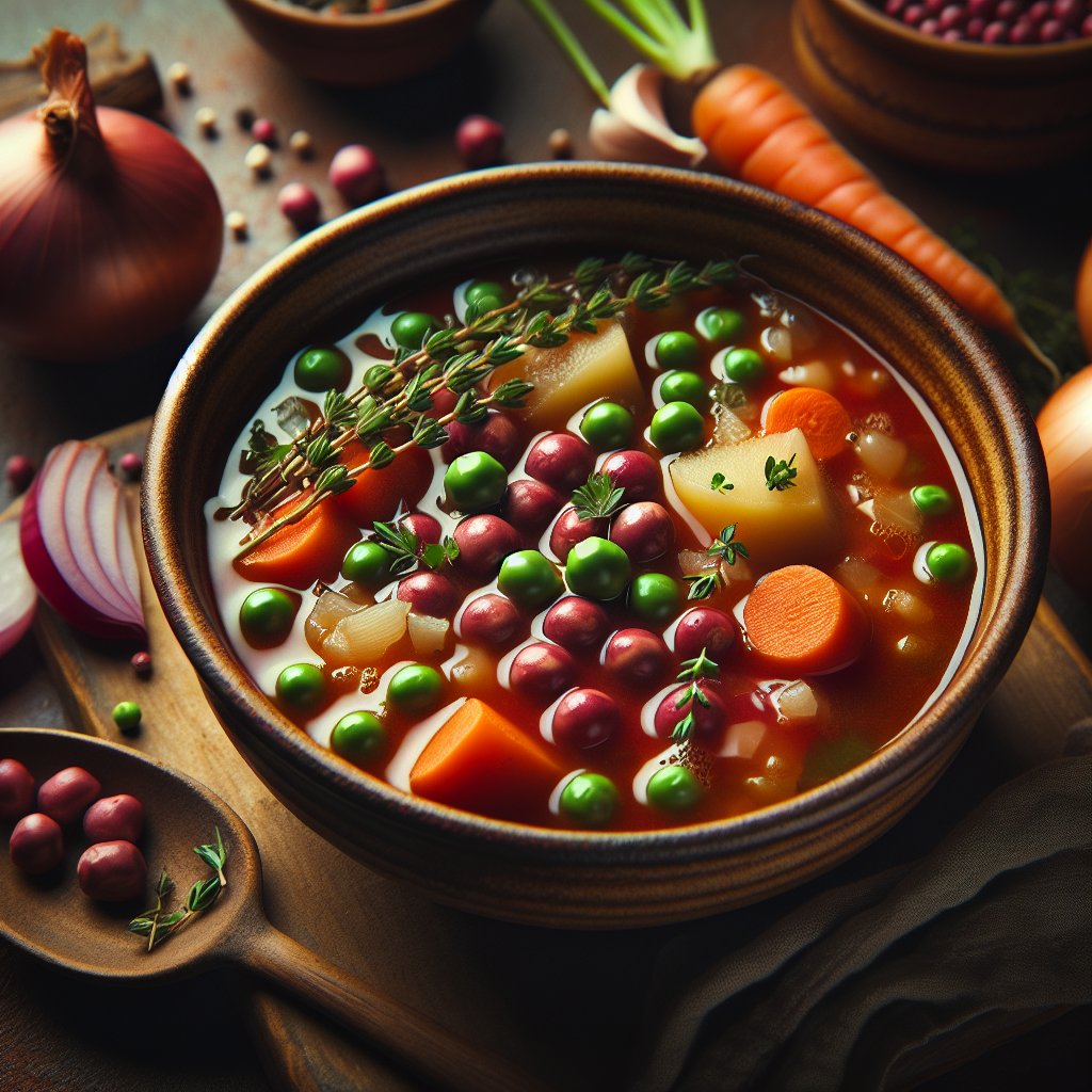 Nationalgericht St. Vincent und die Grenadinen: Red Peas Soup (Rezept)