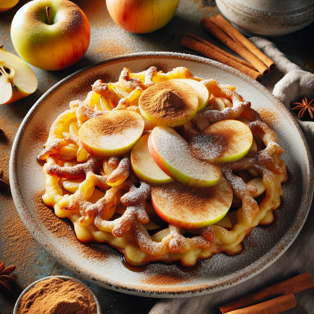 Nationalgericht Österreich: Apfelradln mit Zimt und Zucker (Rezept)