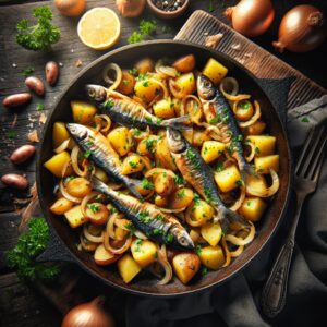 Nationalgericht Österreich: #Fischgröstl# (Rezept)