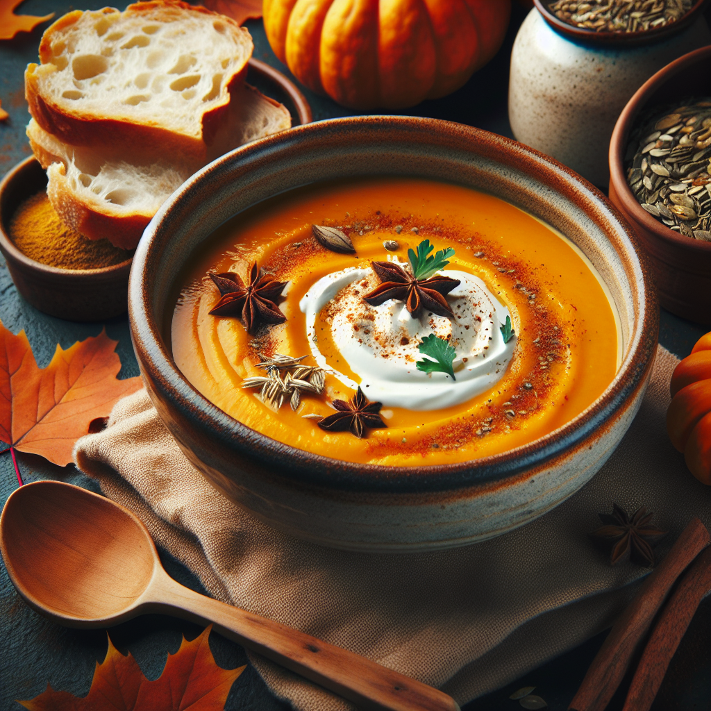Nationalgericht Österreich: Kürbiscremesuppe (Rezept)